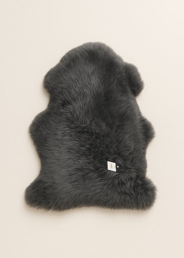 Grey Sheepskin Rug