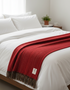 Mcnutt Pure Wool Throw Red Heritage