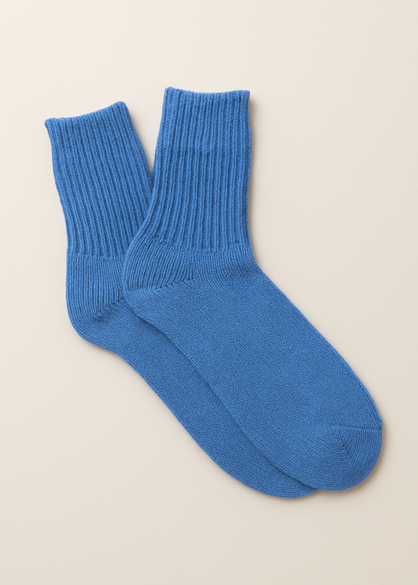 West of Ireland Cashmere Socks | Blue