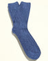 West of Ireland Cashmere Mix Socks | Denim
