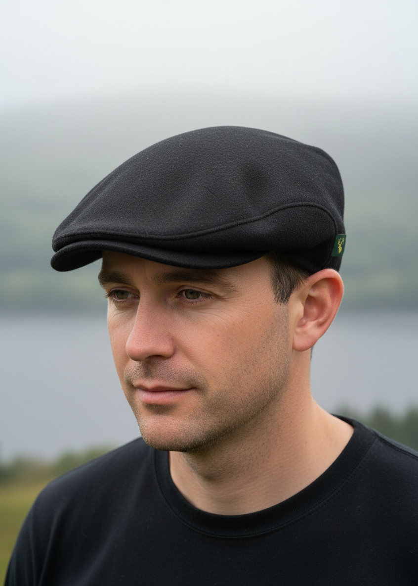 Mucros Trinity Cap | Black