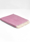 McNutt Lambswool Supersoft Blanket | Spotted Pink
