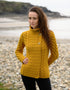 Aran 3 Buttons Trellis Cardigan | Sunflower - Clearance