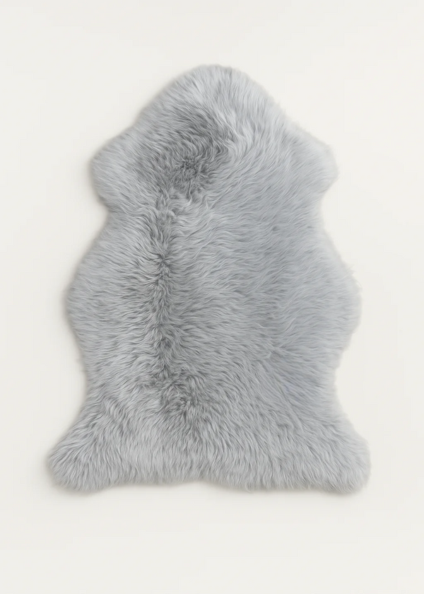 Silver/Grey Sheepskin Rug