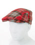 Pure Wool Aran Cap | Red Fraser