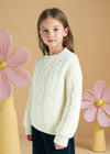 Kids Aran Sweater | Natural