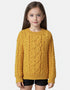 Kids Aran Sweater | Sunflower - Clearance