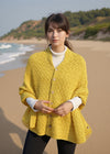 Glenbeigh Aran Cape | Yellow