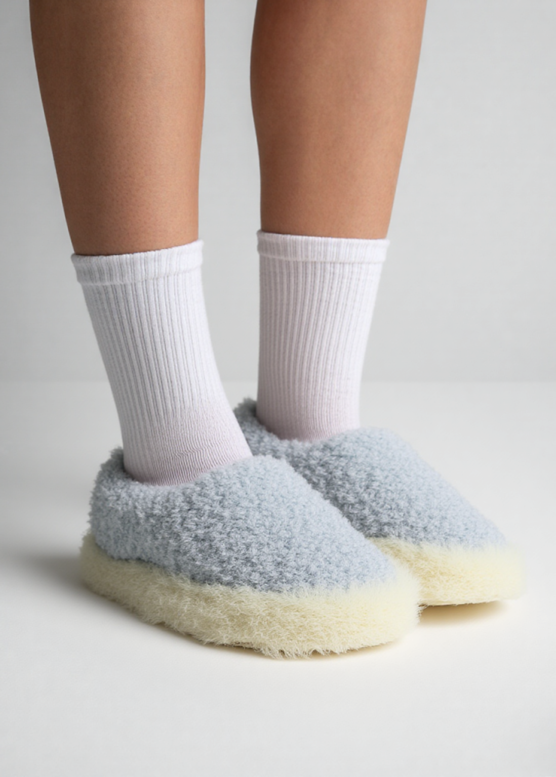 Sheep by the Sea Slippers | Blue