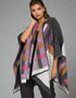 Jimmy Hourihan Shawl With Colour Blocking