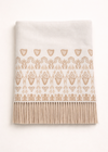 Aran Harp Trinity Reversible Blanket  