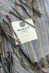 Mcnutt Lambswool Throw | Chalk Blue Rainbow