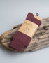 Men's Donegal Silk Wool Socks | Bordo - Clearance