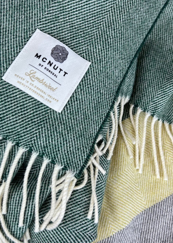 Mcnutt Lambswool Super soft Throw | Dublin