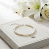 Communion Pearl Claddagh Bracelet