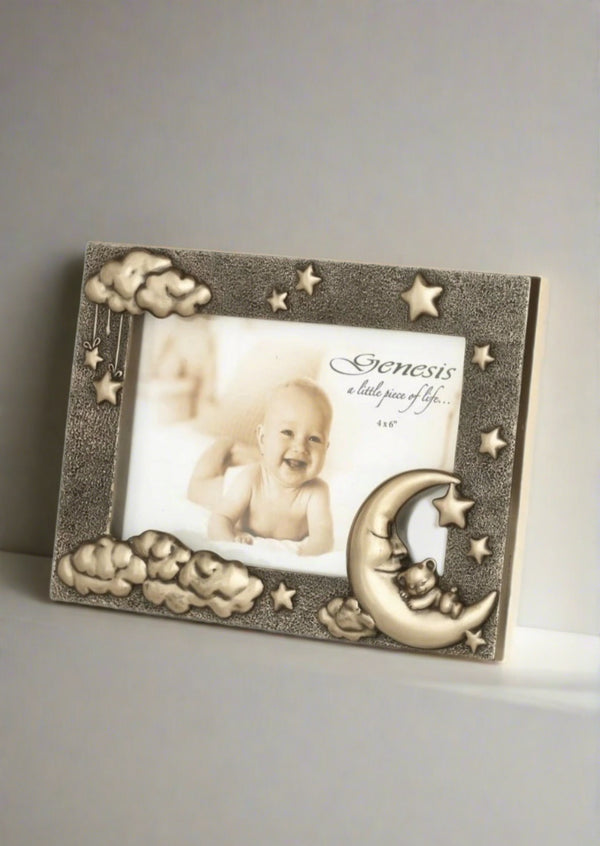 Genesis Moon and Teddy Picture Frame