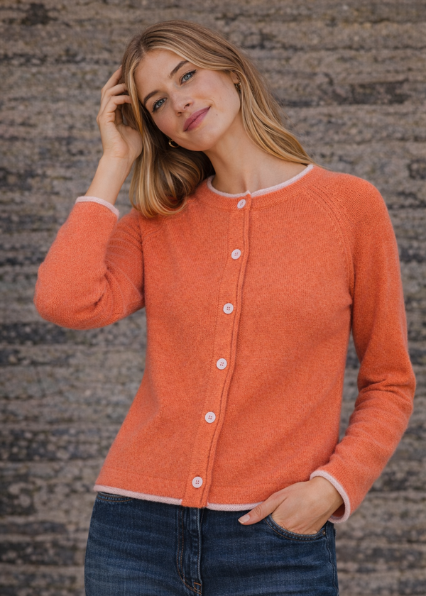 IrelandsEye Killiney Cardigan | Wool-Cashmere Blend