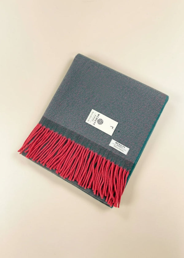 McNutt Cashmere Wrap | Alpine & Red