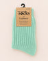 West of Ireland Cashmere Socks | Mint