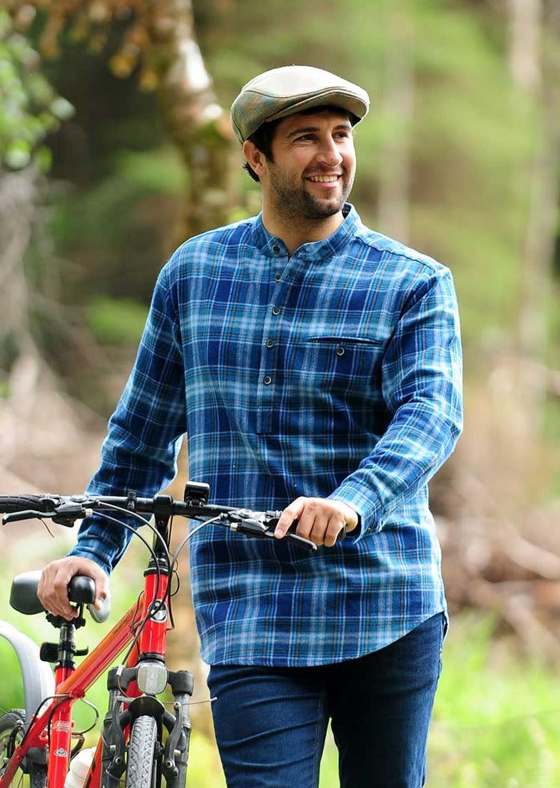 Men's Flannel Grandfather Shirt