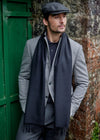 Merino Luxury Wool Scarf | Black