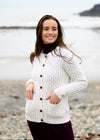 Aran Lumber Cardigan | Natural