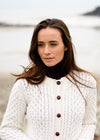 Aran Lumber Cardigan | Natural