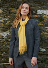 John Hanly Merino Wool Scarf | Sunshine Yellow
