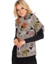 Jimmy Hourihan Fringed Sheep Scarf | Natural
