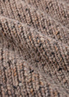 Men's Fisherman Rib Nepped Sweater | Brown