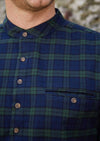 Men's Flannel Grandfather Shirt