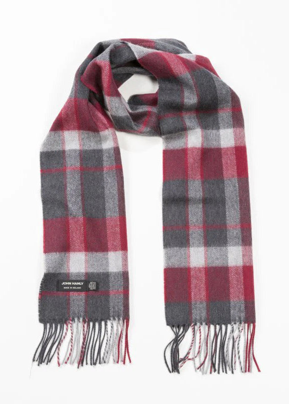 John Hanly Merino Scarf | Multi Colour