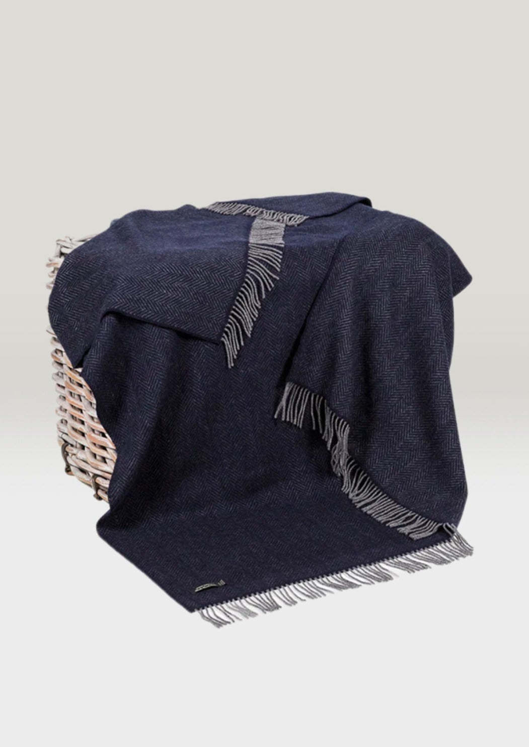 Hanly John Hanly Oversized Cashmere Throw - Dark Navy