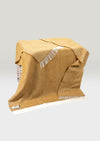 John Hanly Cashmere Merino Throw - Mustard