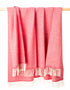 John Hanly Cashmere Throw | Dusty Pink Bubblegum