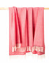 John Hanly Cashmere Throw | Dusty Pink Bubblegum