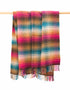 John Hanly Cashmere Throw | Multi Check