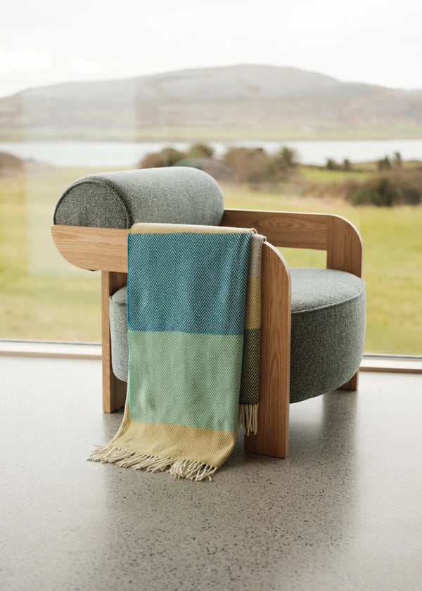 Foxford Cashmere and Lambswool Throw | Garavogue