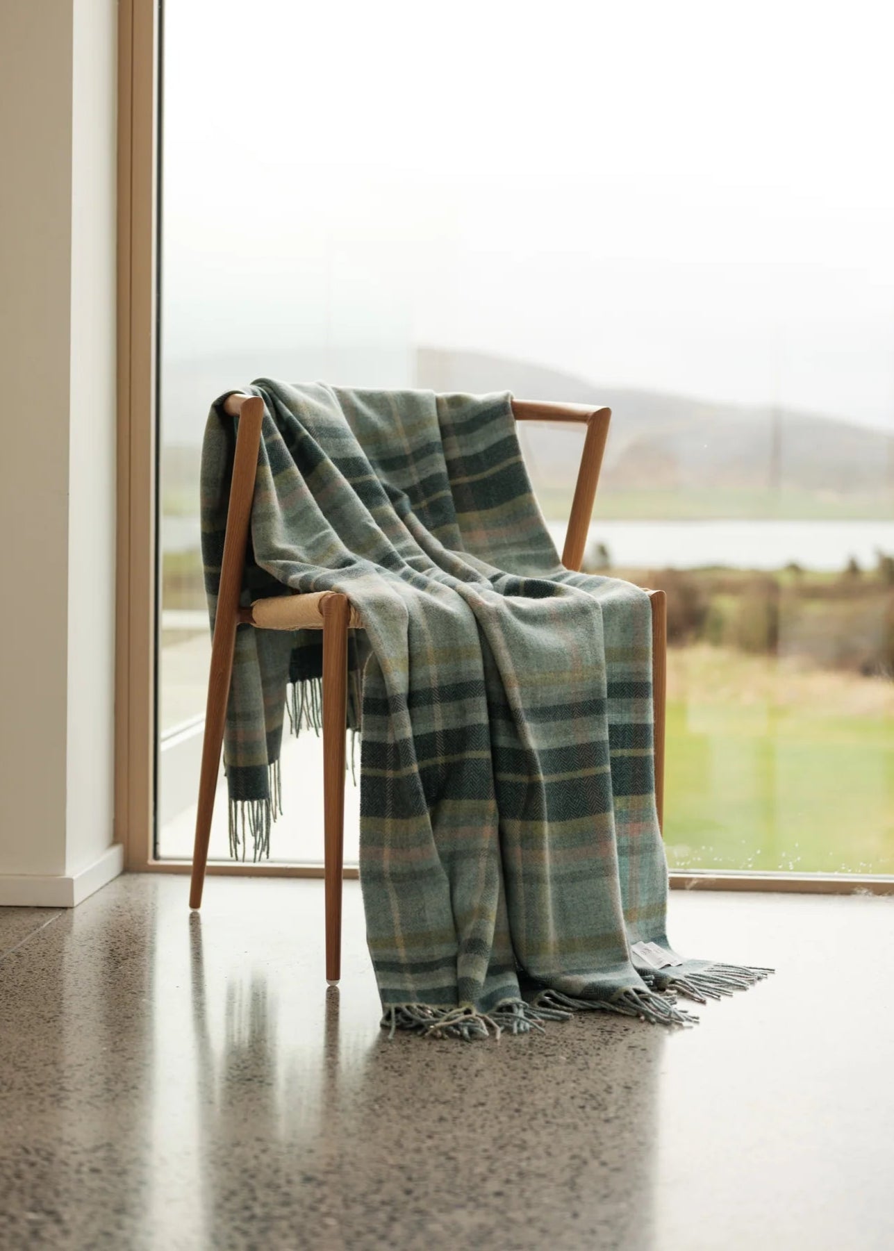 Foxford Rug Foxford Lambswool Throw | Rosslare