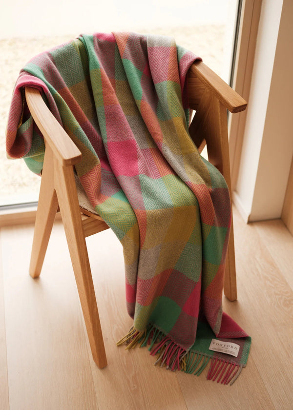 Foxford Cashmere and Lambswool Throw | Skellig