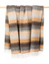 John Hanly Cashmere Throw | Camel Grey Brown