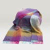 John Hanly Cashmere Merino Throw - Purple Mustard