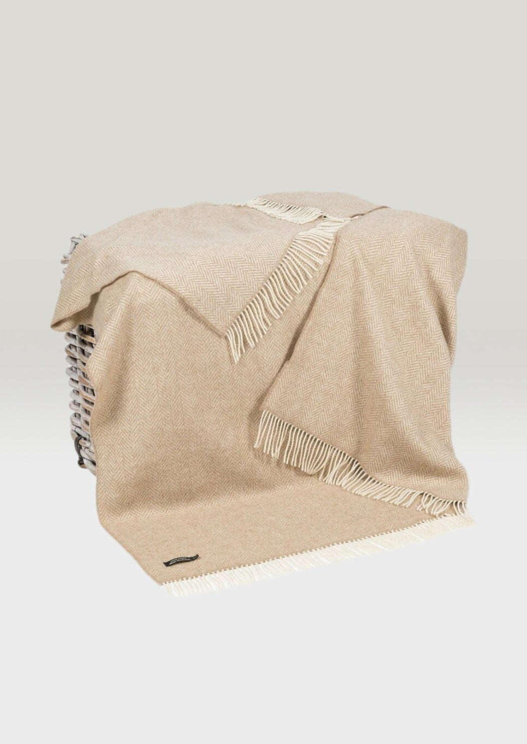 Hanly John Hanly Oversized Cashmere Throw - Beige