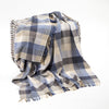 John Hanly Cashmere Merino Throw | Denim Cream