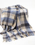 John Hanly Cashmere Merino Throw | Denim Cream