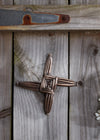Wild Goose Bronze St. Brigid's Cross