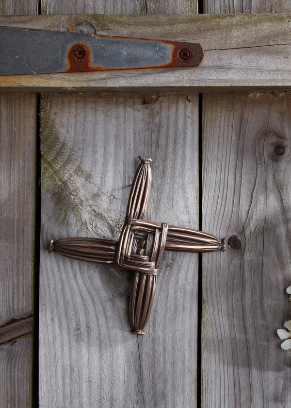 Wild Goose Bronze St. Brigid's Cross