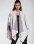 Jimmy Hourihan Fringed Shawl | Grey Lilac