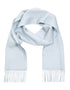 John Hanly Merino Scarf | Baby Blue