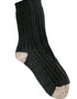 Bottle Green Irish Merino Wool Socks | Women's